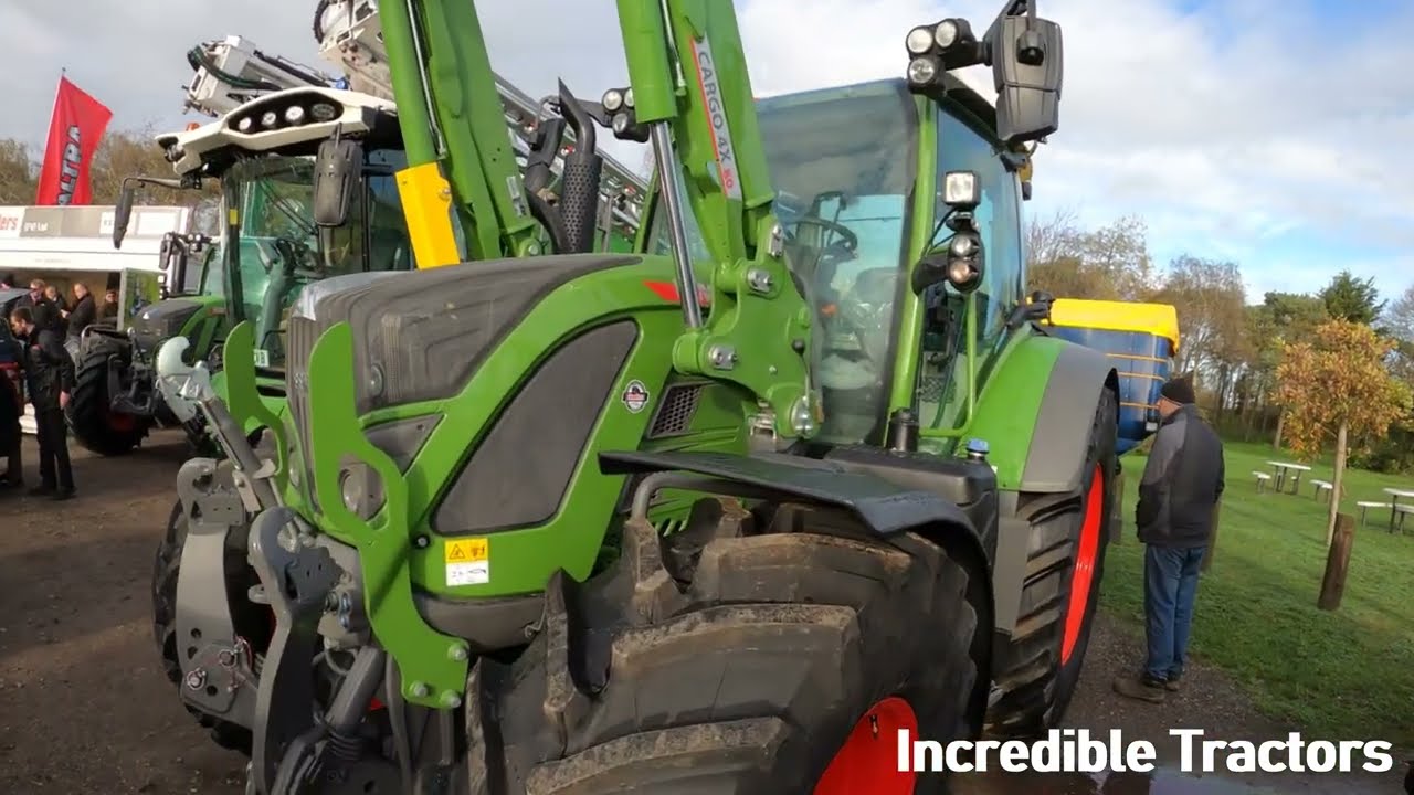 2022 Fendt 516 Vario PowerPlus 4.0 Litre 4-Cyl Diesel Tractor (163 / 171 HP) with Cargo 4X 80 Loader