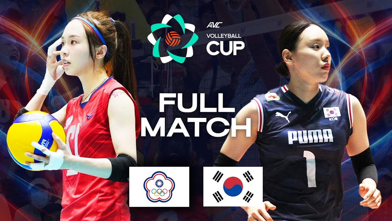 Taipei vs. Korea - Gold Match | AVC Women's Cup 2026