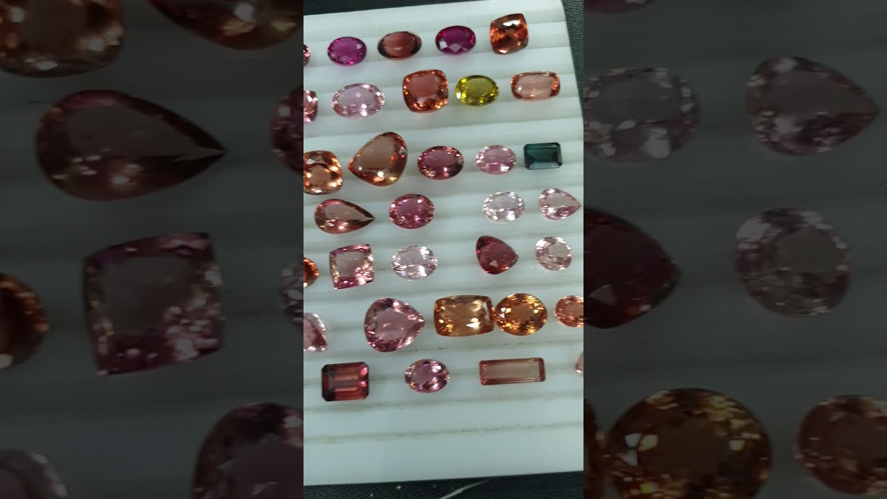 AAA EYE CLEAN HIGH QUALITY PINK TOURMALINE CUT STONE WHOLESALE LOT