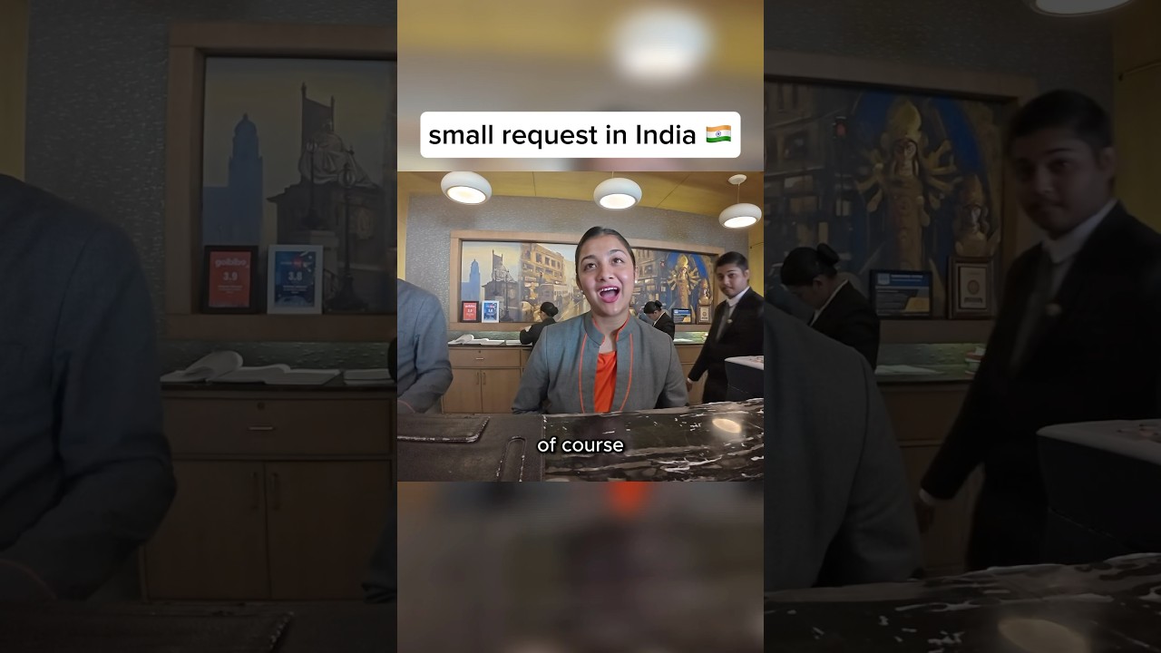 small request in India 🇮🇳 #india #travel