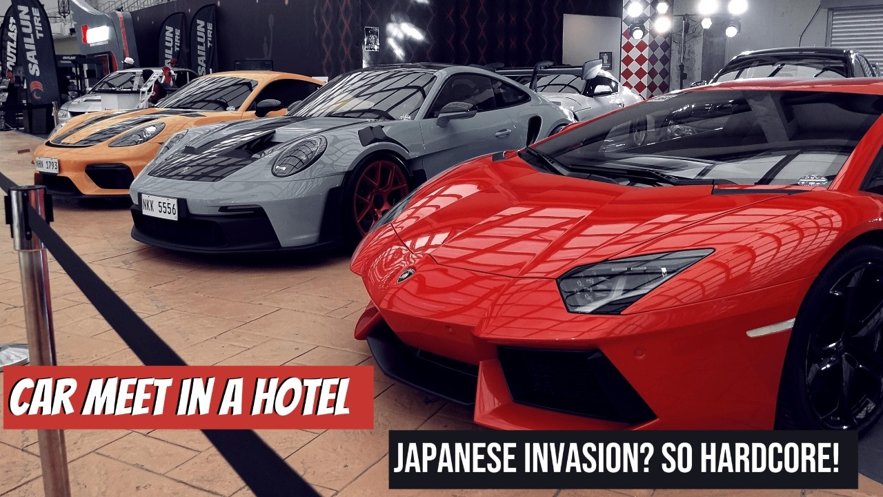 Hardcore Manila Meets Hardcore Japan 🇵🇭🇯🇵 INSANE JDM Takeover at Okada! 🔥