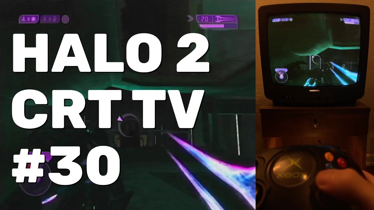 Halo 2 Walkthrough Part 30 (OG Xbox CRT TV)