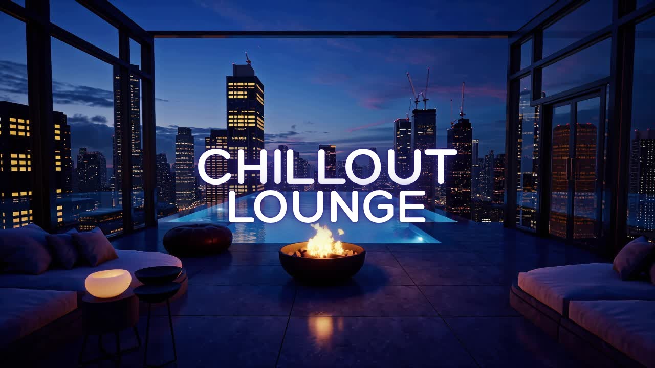 SKYLINE LOUNGE 🌃 Elegant Chill Deep House Mix 🌇 Rooftop Evening Ambience Vibes