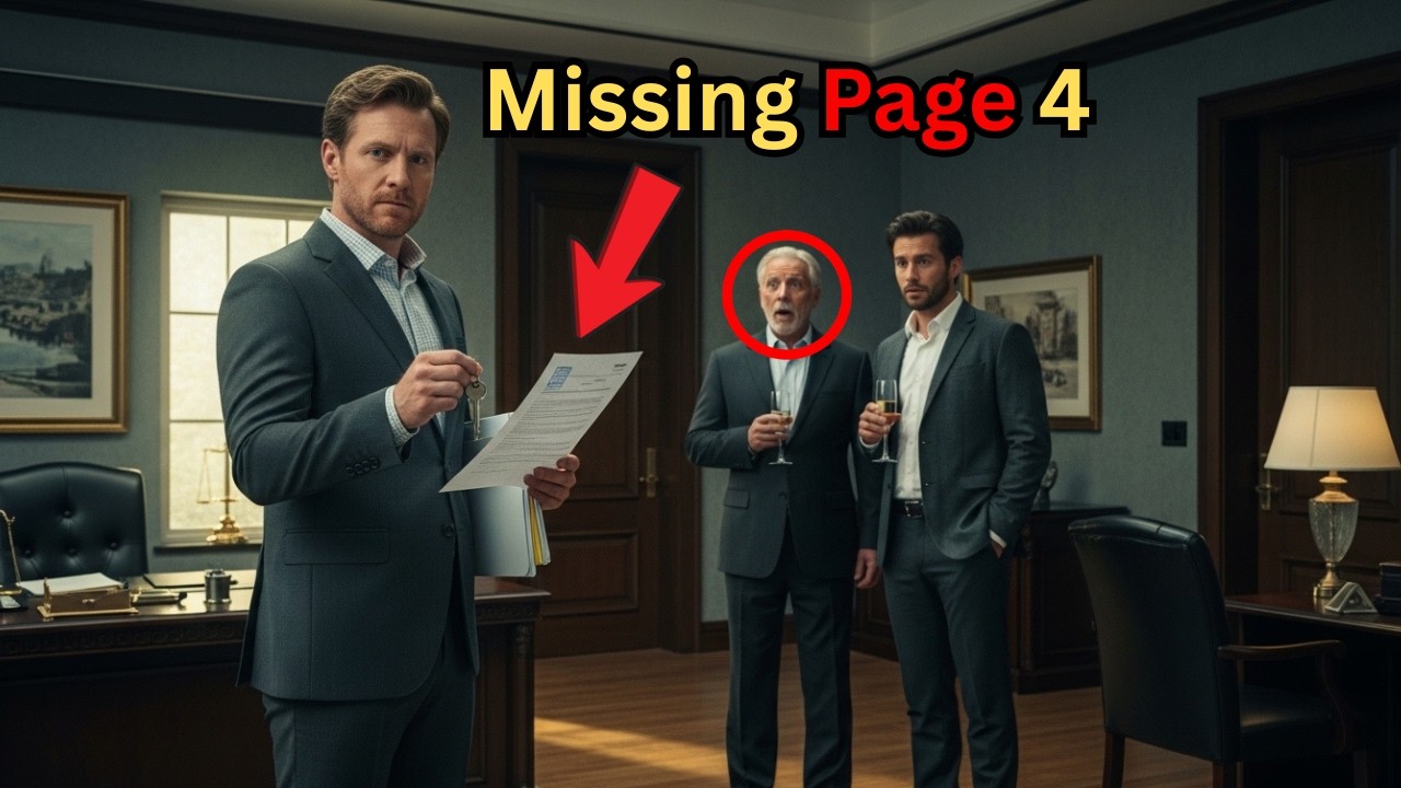 They left me nothing in the Will. Then I turned to Missing Page 4