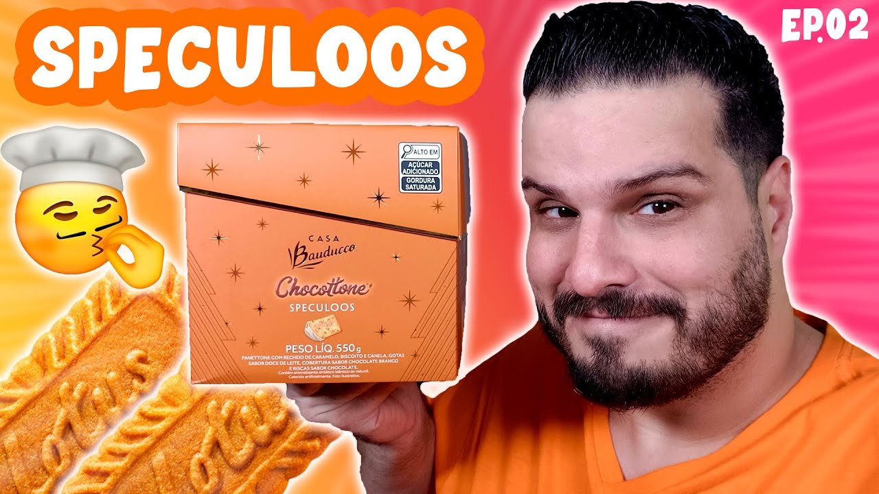O NOVO PISTACHE! - PROVANDO PANETTONE SPECULOOS DA CASA BAUDUCCO  - NATAL 2023