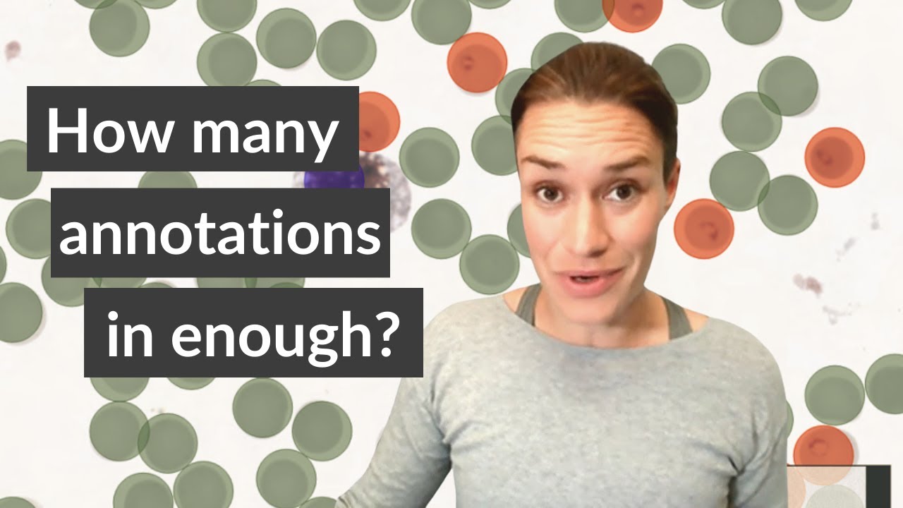 How many annotations do I need for deep learning image analysis of pathology images?