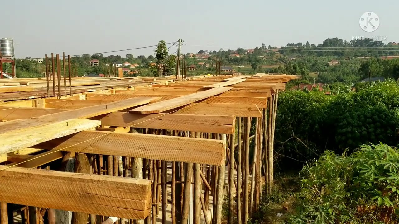 how to shuttering  slab reinforcement  #maxpans .   contact us on WhatsApp   +256752575823.