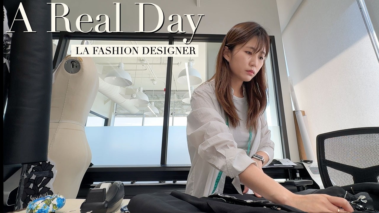 LA 패션회사 디자이너의 현실적인 하루 | A real day in a LA fashion office