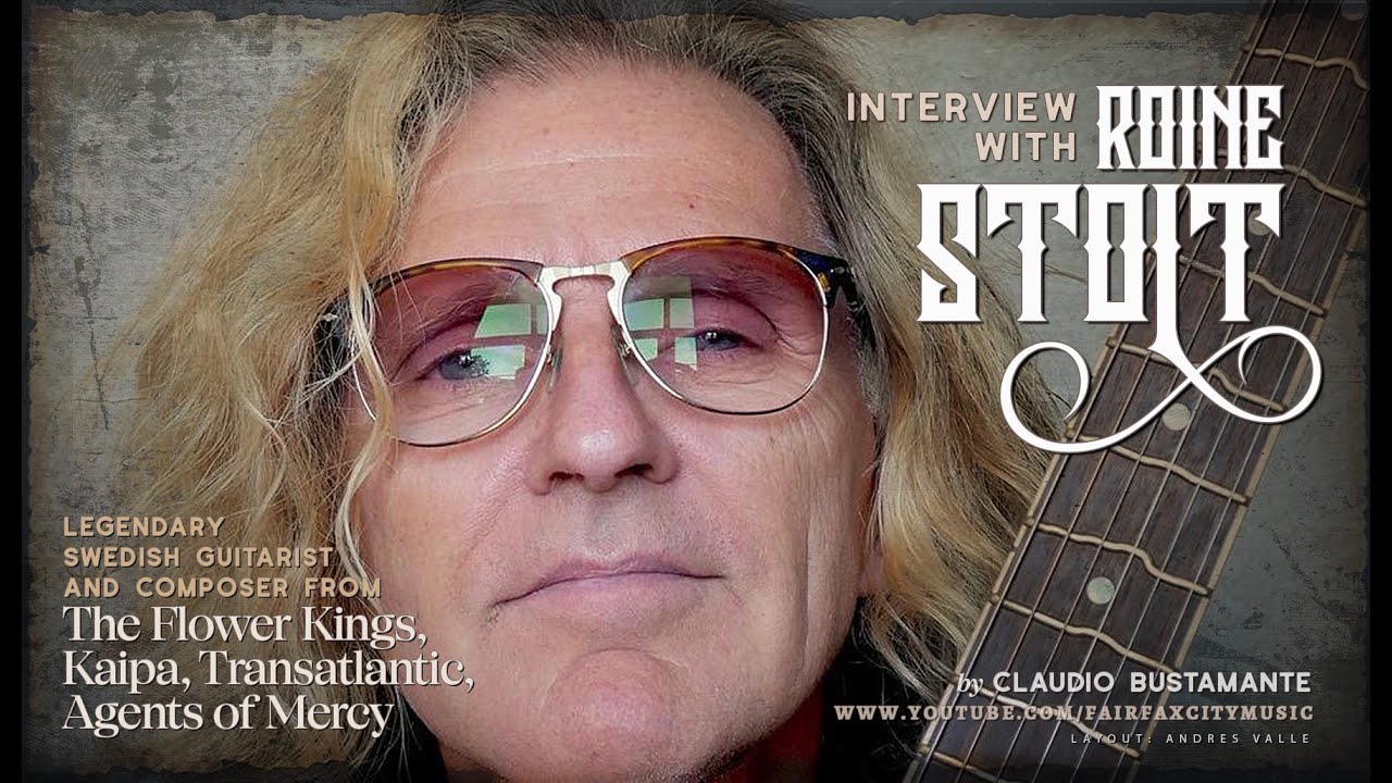 Roine Stolt (Swedish guitarist, vocalist and composer. A major figure in Sweden's rock history.)