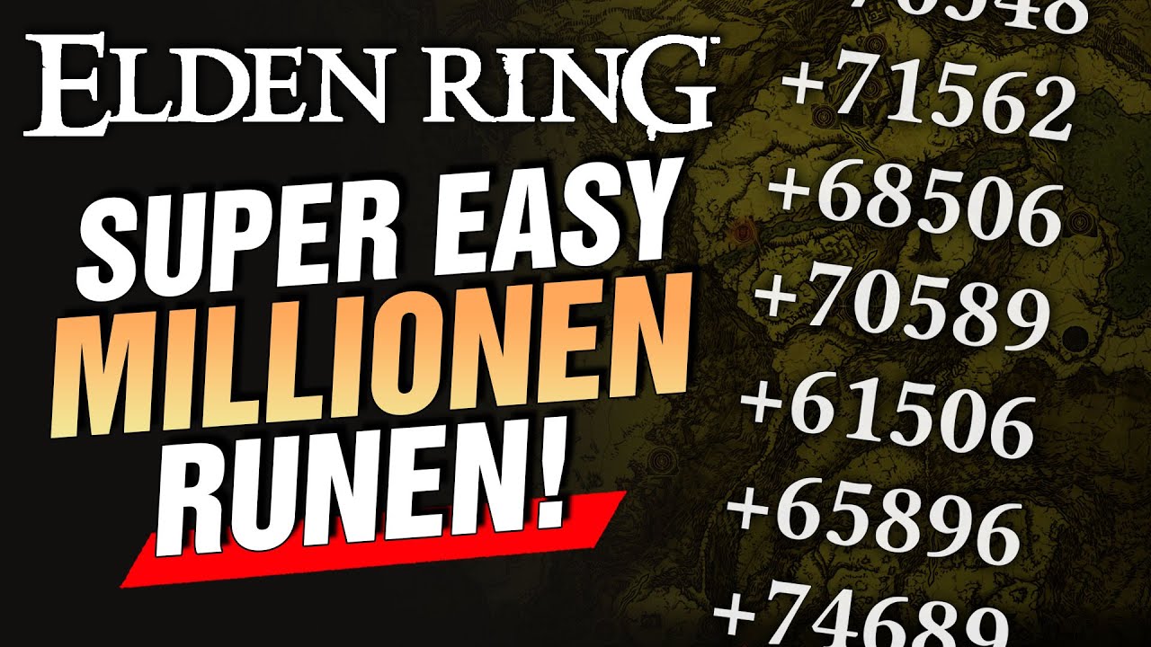 EINFACH massig Runen FARMEN in Elden Ring! Schnell und einfach leveln!