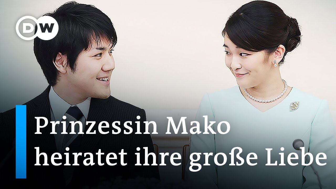 Prinzessin Mako heiratet Bürgerlichen und verlässt Japans Kaiserhaus | DW Nachrichten