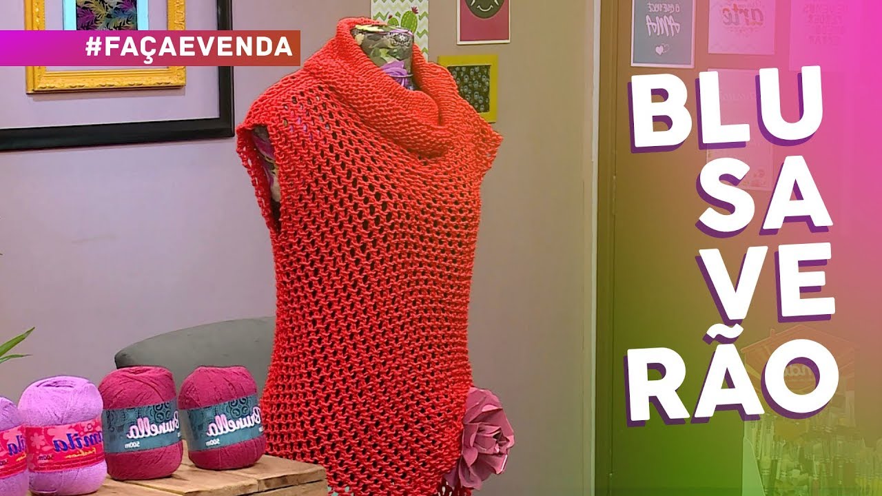 Blusa de verão por Vitória Quintal