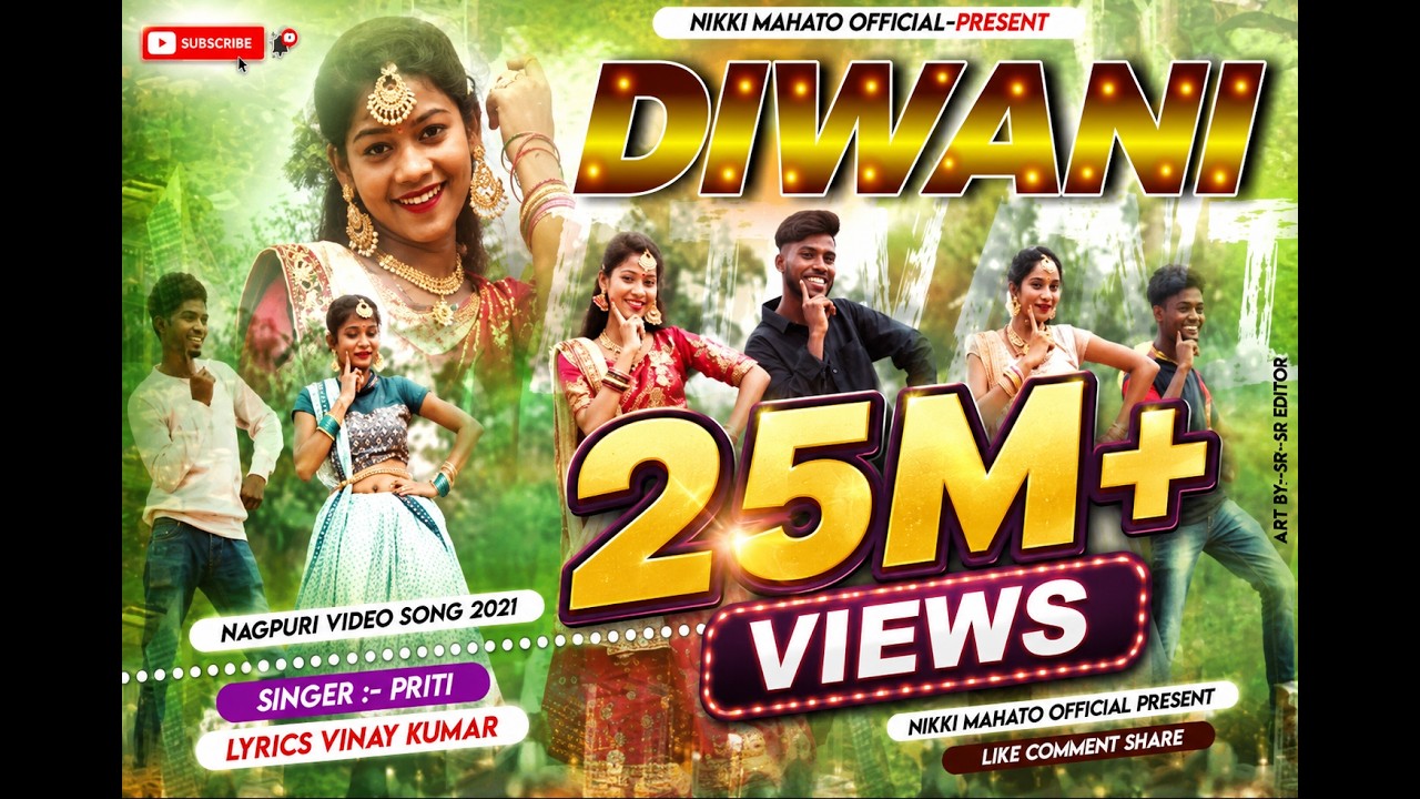 DIWANI !! निक्की महतो !! Nagpuri blockbuster !! Dance video !! Singer-priti !! Nikki Mahato