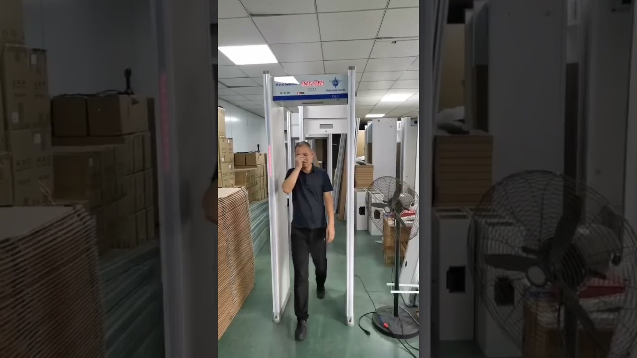 How walk-through metal detector works?