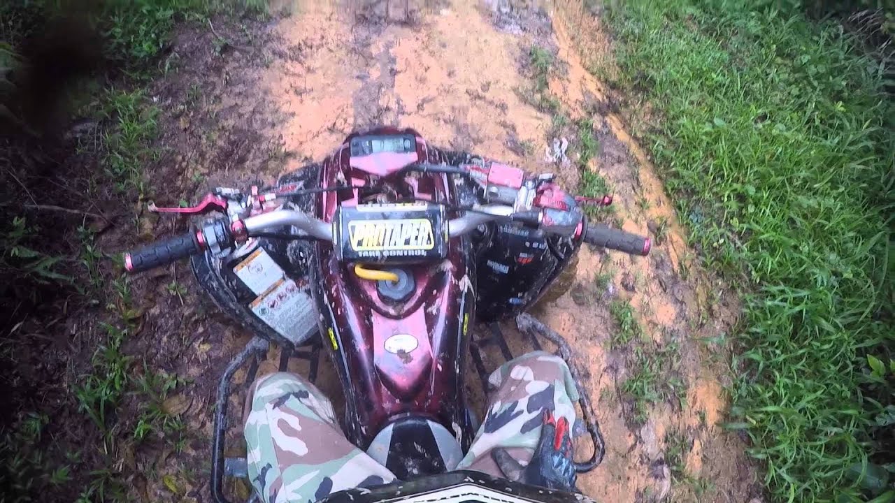 ATV Puerto Rico, Las cadenas, Cayey P.R (Fango en Puerto Rico)