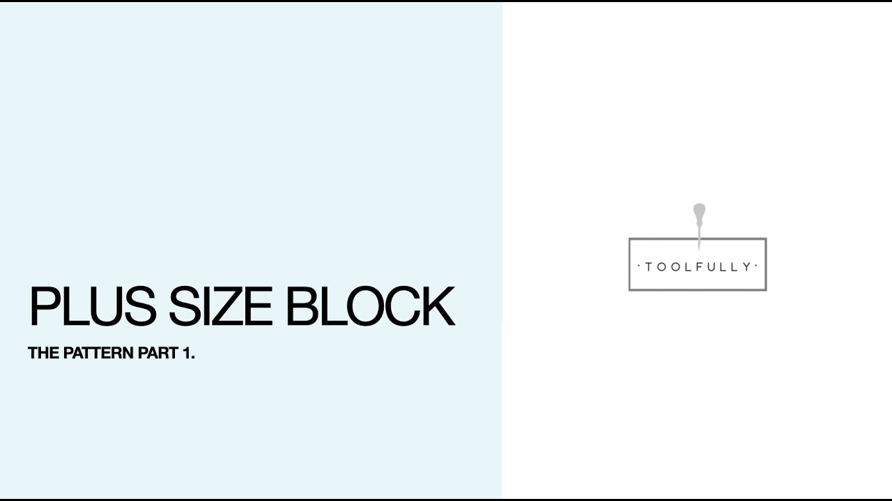 Plus size bodice block, part 1.