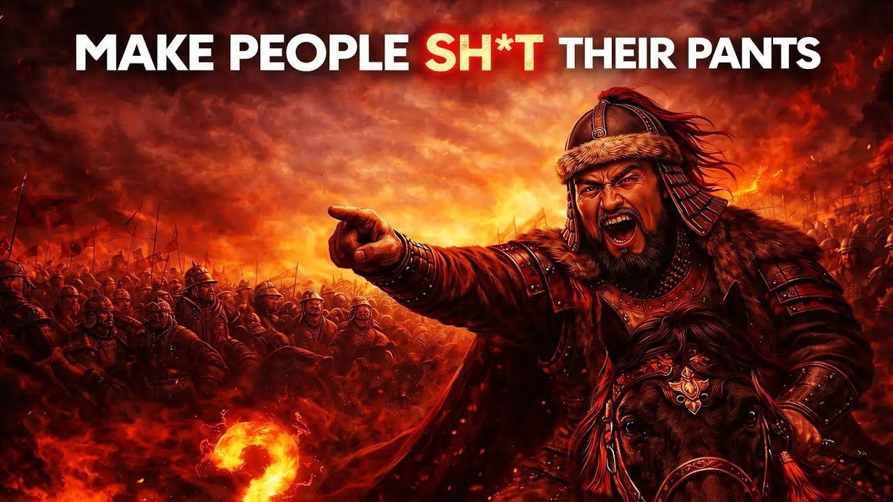 Use fear As A Tool: 7 Psychological Tactics Used By Genghis Khan
