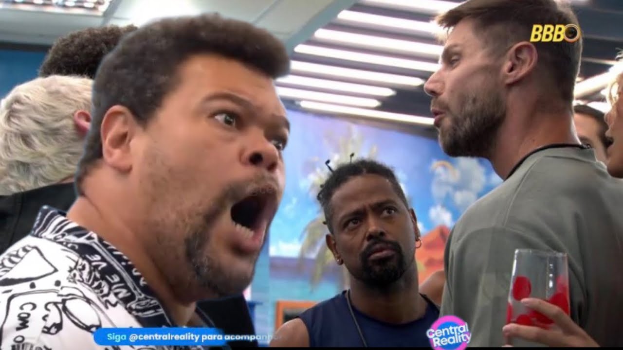 Babu ameaça Jonas aqui fora depois de ter discutido com Jonas ￼