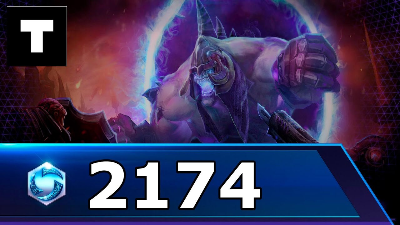 Heroes of the Storm 2174 Потасовка -  Арена Карателей! Геймплей