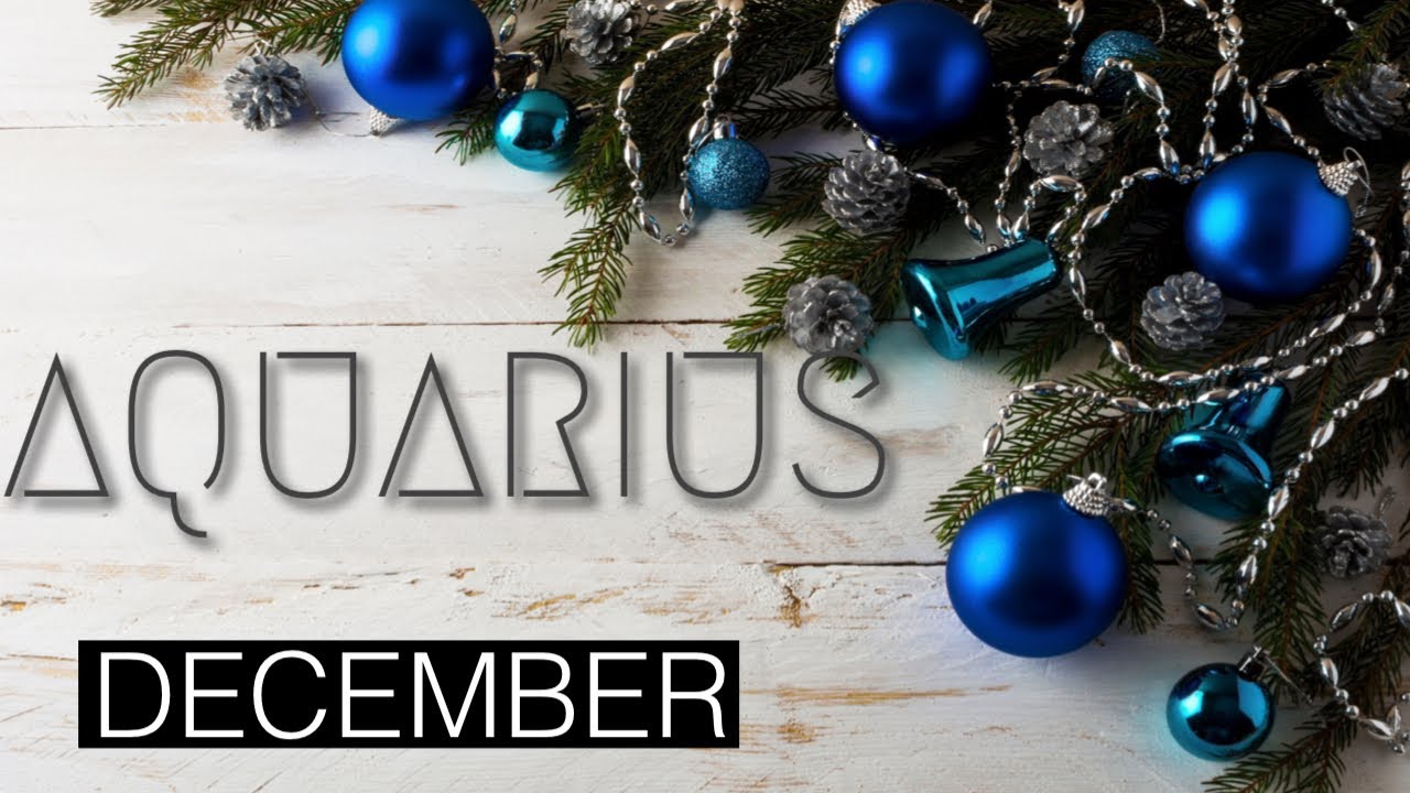 Aquarius DECEMBER | LETTING GO IS THE KEY TO THIS LOVE! - Aquarius Tarot Reading