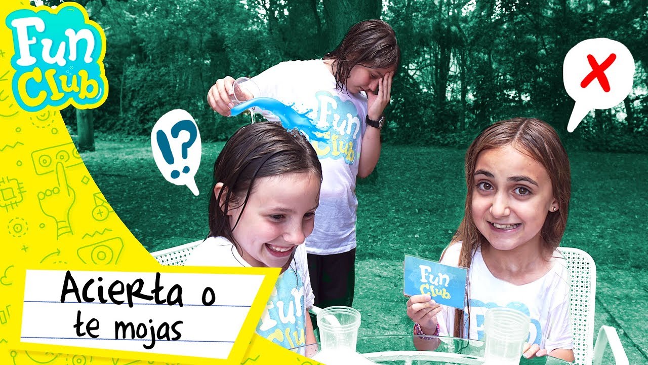 SILVIA SÁNCHEZ 💦 ¡ACIERTA o AL AGUA! ¿Sabes la respuesta?😱 | Fun Club