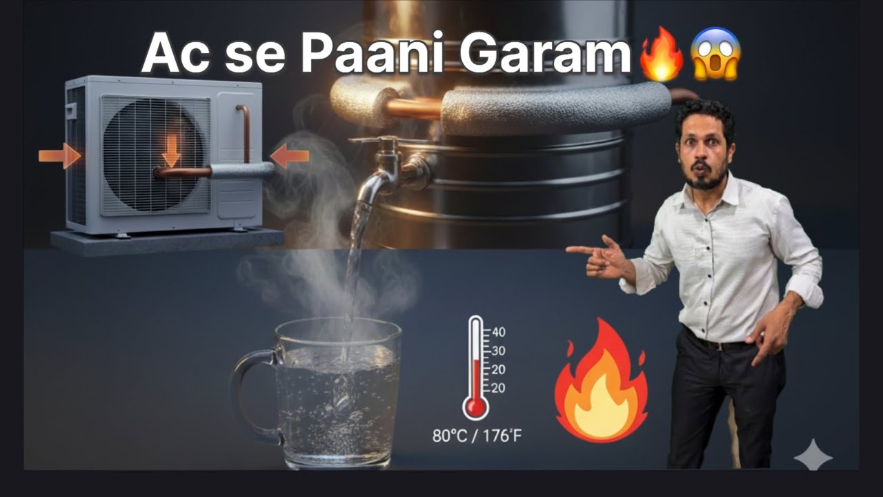 “Normal Cooling AC Ko Heating AC Me Convert Kaise Kare? Step-By-Step Jugaad & Full Practical Guide”🔥