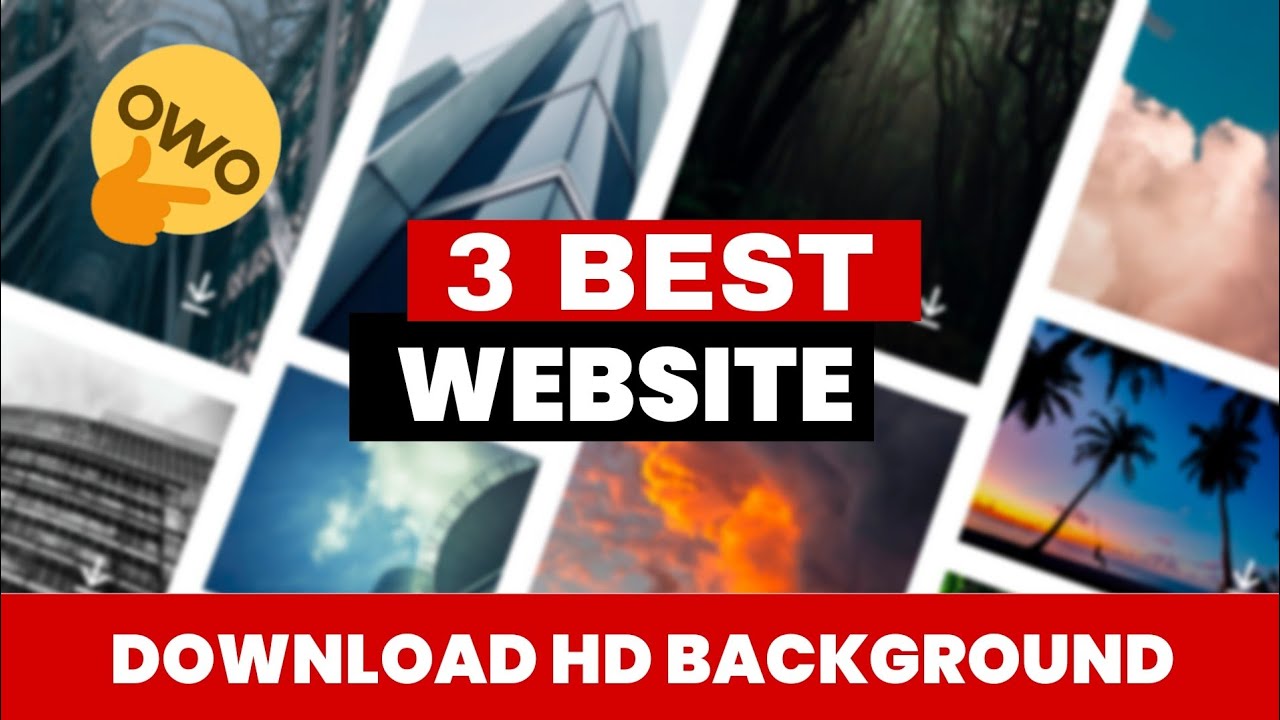 How to Download Free HD Background For Editing | 3 Best Background Website