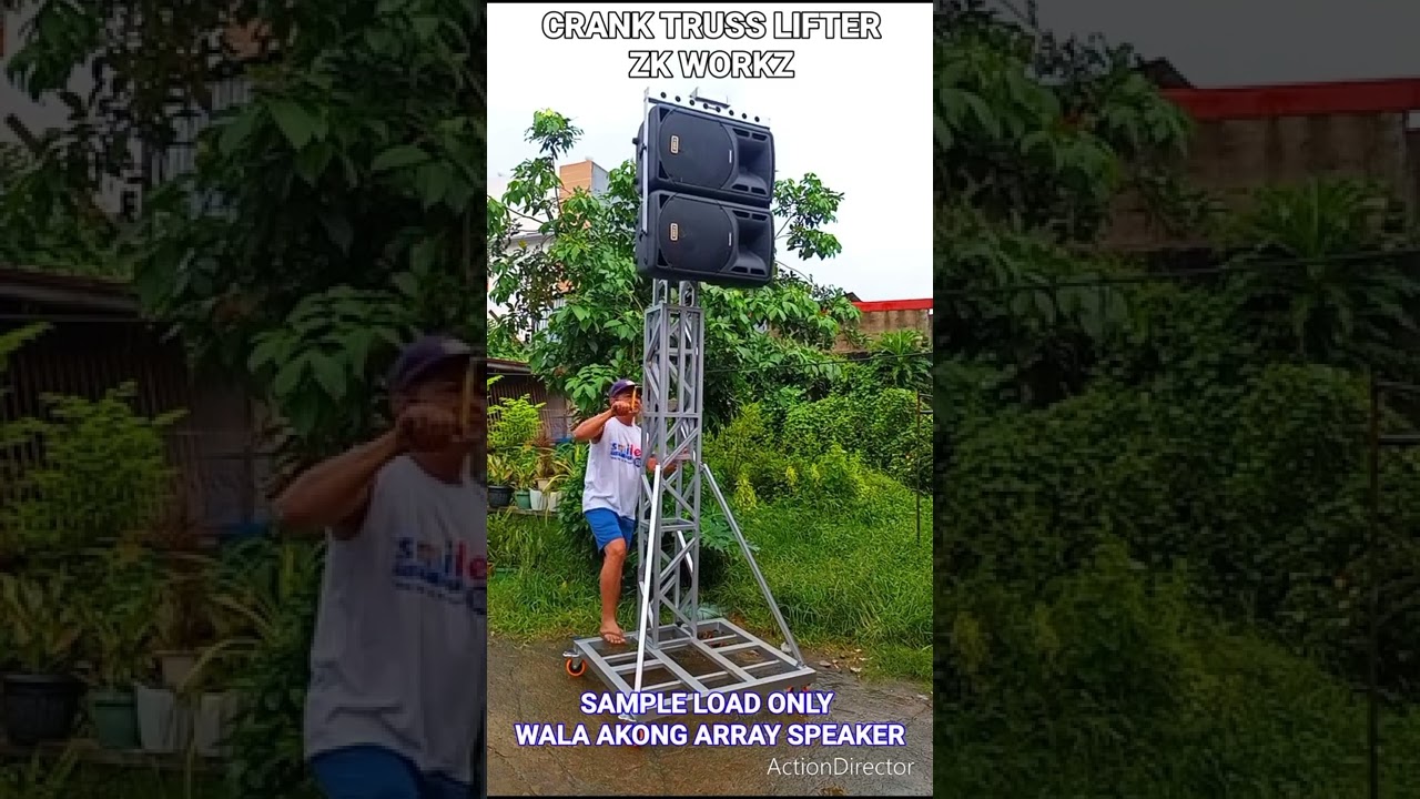CRANK TRUSS SPEAKER/ARRAY LIFTER