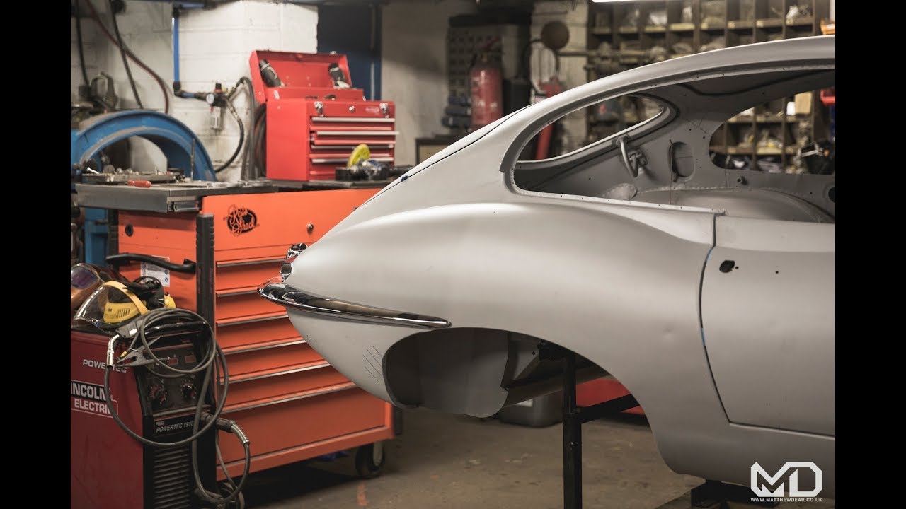 E Type Jaguar restoration part 1 by RestoShack Devon