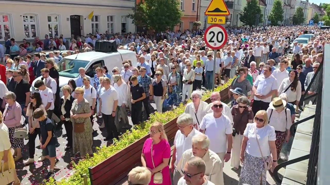 Procesja Bożego Ciała w Lesznie