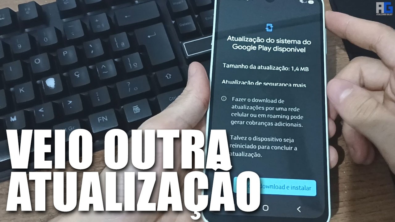 CHEGOU OUTRA! ATUALIZAÇÃO do SERVIÇO GOOGLE PLAY para GALAXY