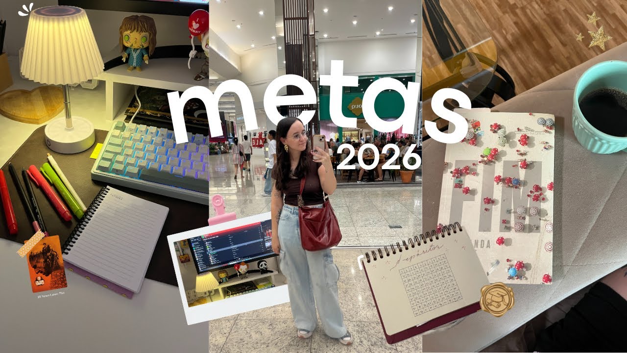 planejando 2026: metas de finanças, leituras e idiomas