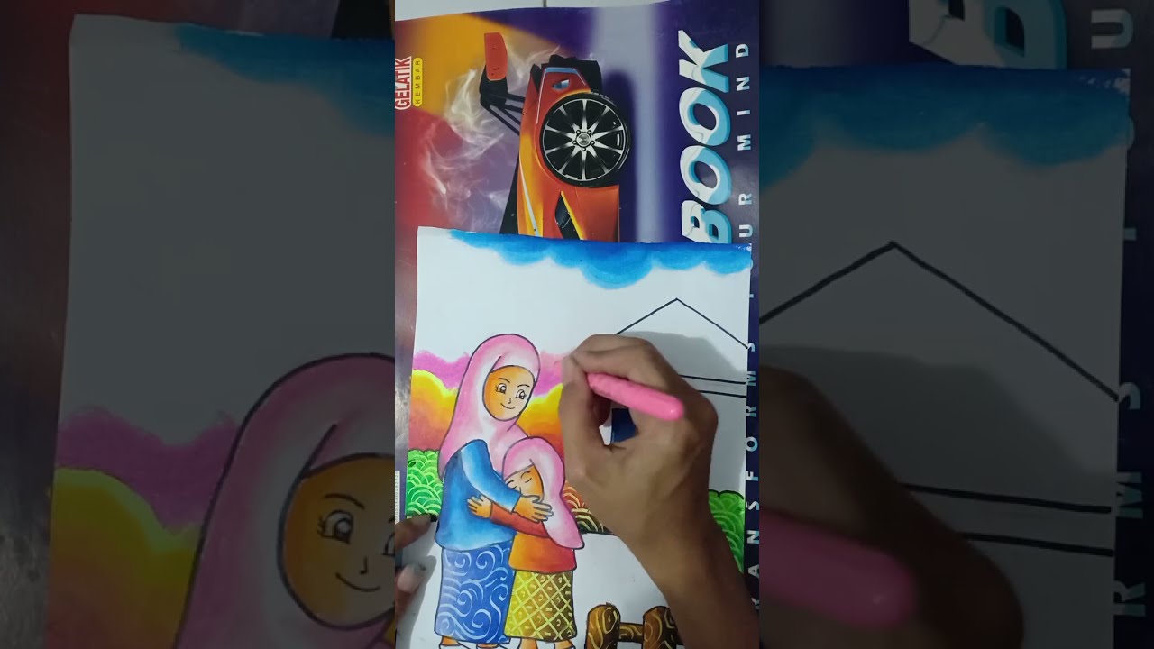 mewarnai tema hari ibu