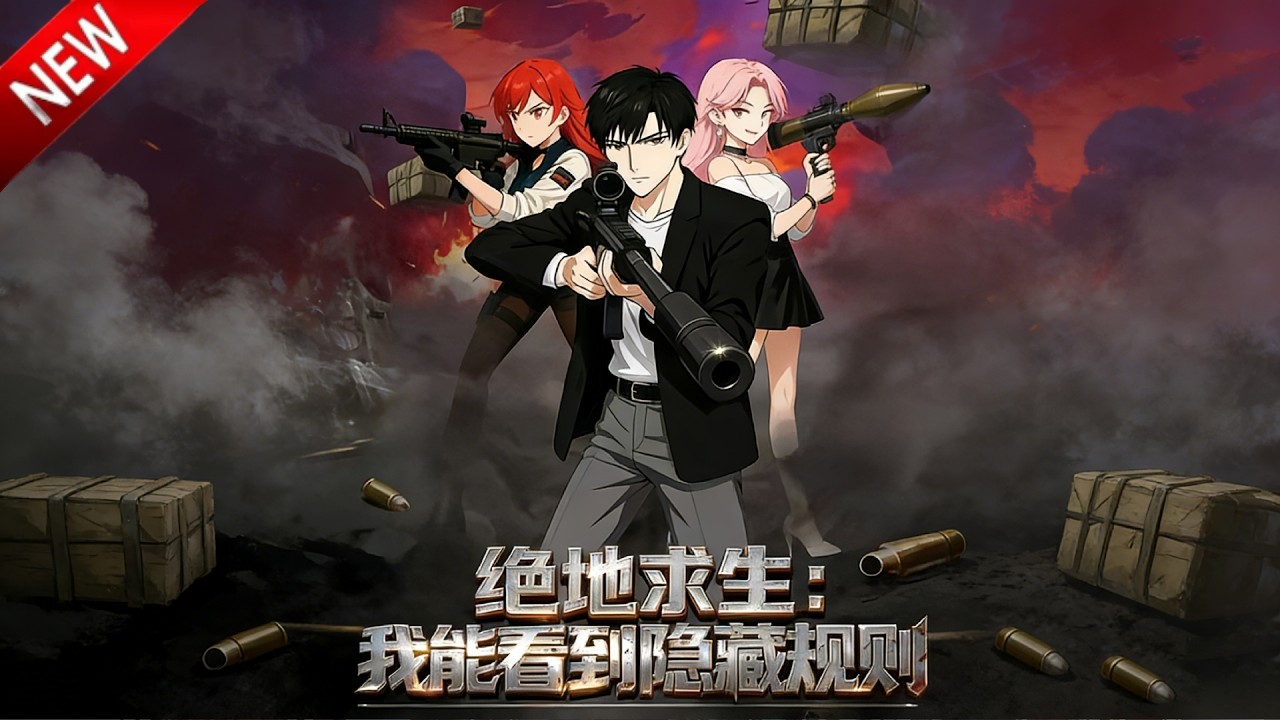 💥【新番上线】曹乐乐闯入怪谈世界，觉醒天选系统，看破规则斩诡异，复仇夺神器！《绝地求生：我能看到隐藏规则》全集 Multi SUB #热血 #漫剧 #动漫魔女