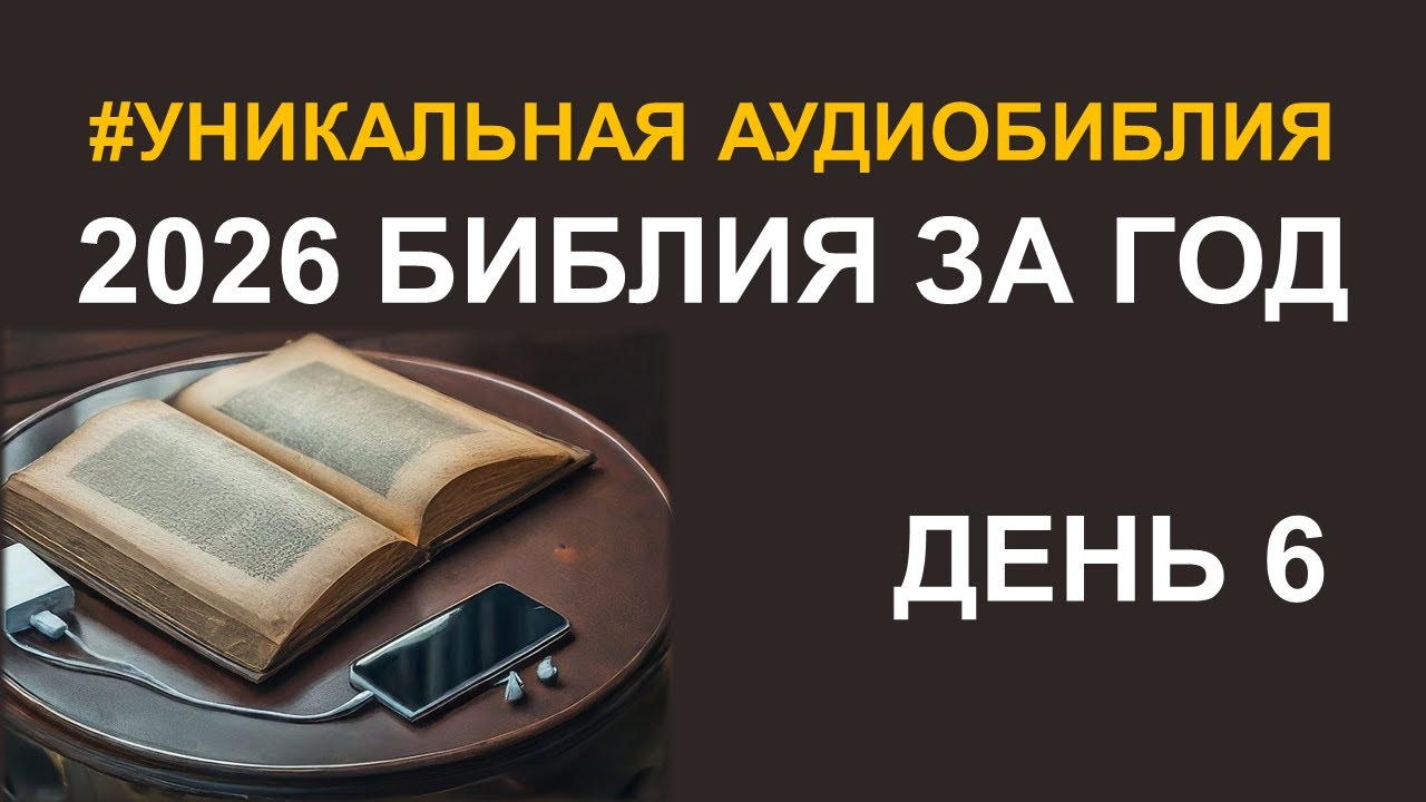 День 6. Библия за год. Библейский ультрамарафон портала «Иисус» 2026