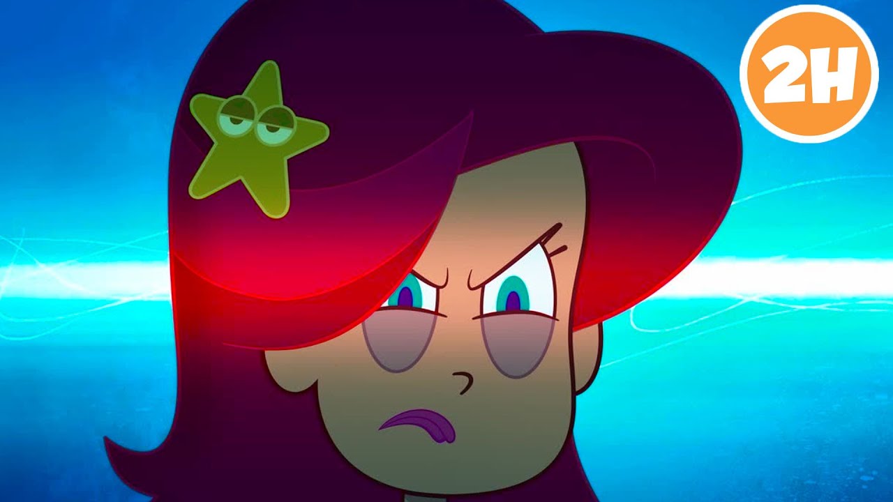 ZIG e SHARKO 🌴 2 HORAS de Marina salvando a bagunça! | Desenho Animado em português
