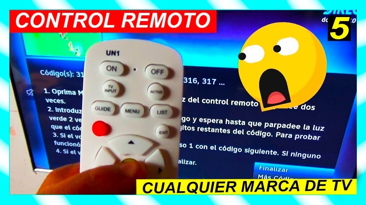 Como Configurar el Control Remoto de DIRECTV con la TV | CONTROL DIRECTV