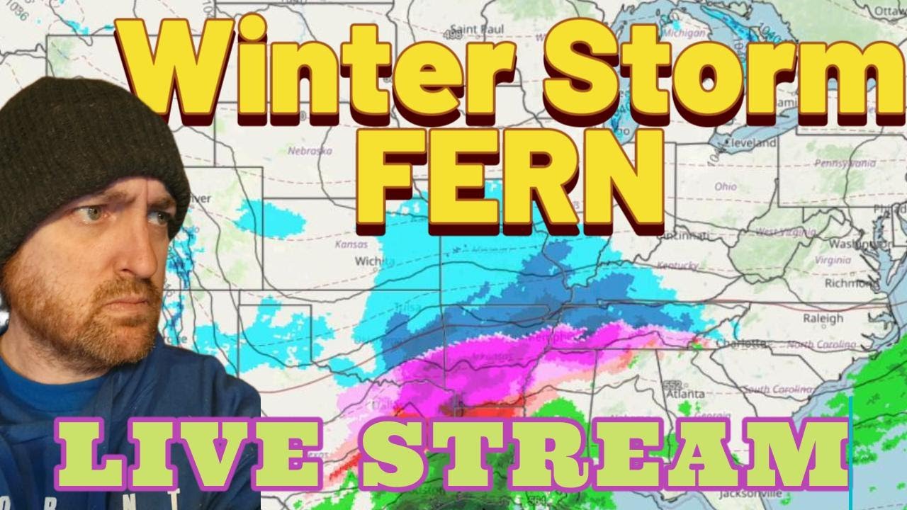 WINTER STORM FERN & MORE - live stream CR#229!!