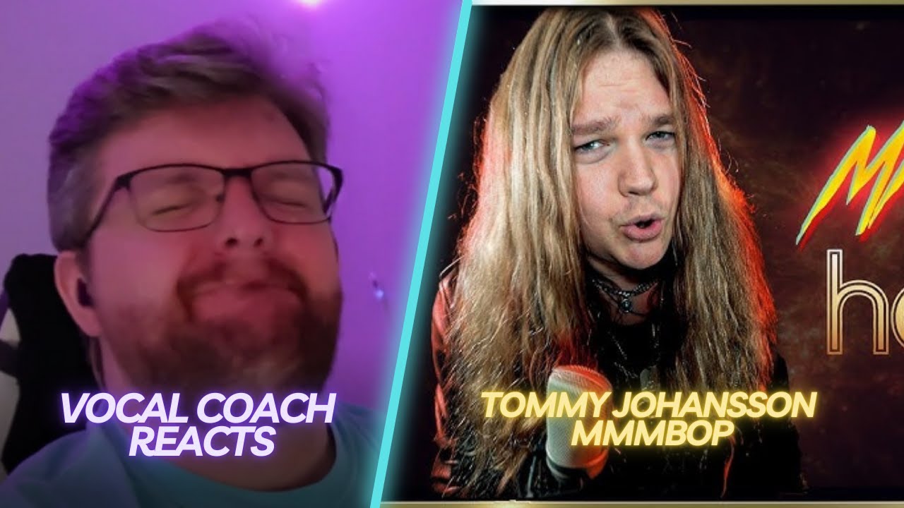 Эта песня просто бомба XD - Томми Йоханссон - MMMBOP | Реакция преподавателя вокала