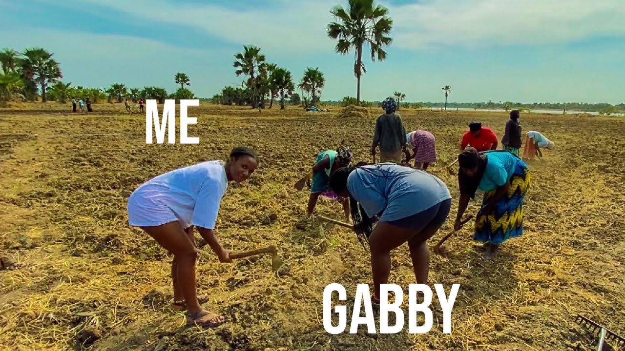 WE WERE FORCED TO WORK OUT AT BLACK ACRES OF THE GAMBIA? | WITH GABBY! ❤️🇬🇲😂