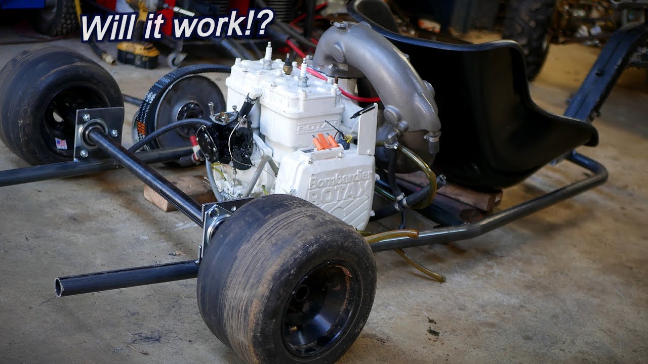 580cc Seadoo JETSKI Engine 2 Stroke Drift TRIKE!! Part 1