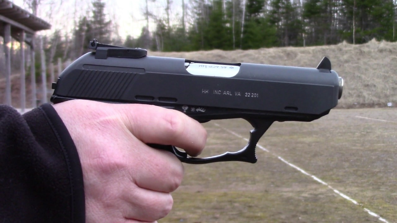 H&K P9S Target .45ACP Trigger Pull