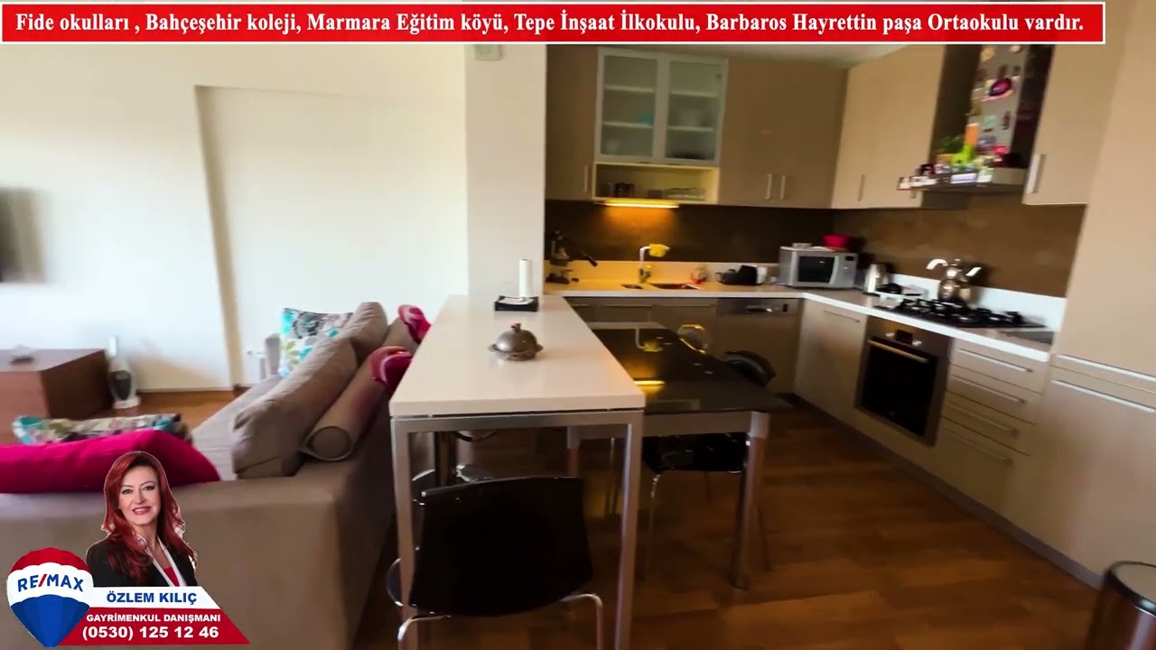 NARKULE' de Lebi derya Deniz, Ada, Orman, Havuz manzaralı EŞYALI 2+1