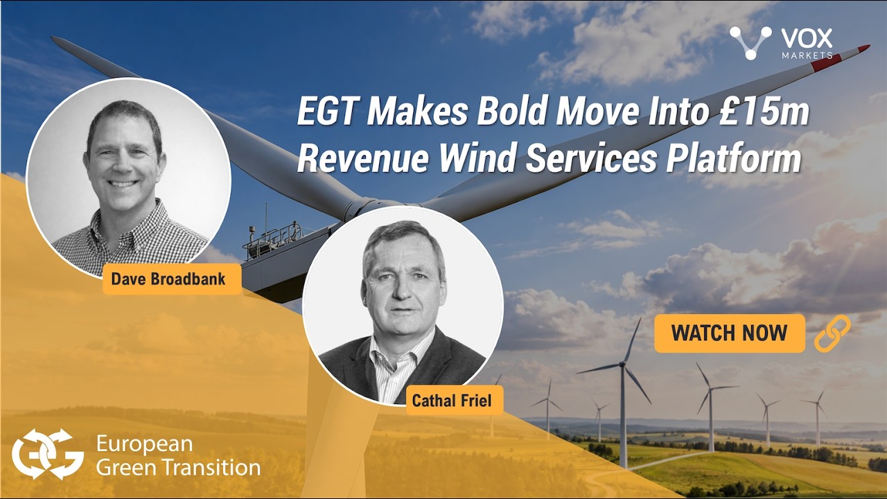 EGT Makes Bold Move Into £15m Revenue Wind Services Platform