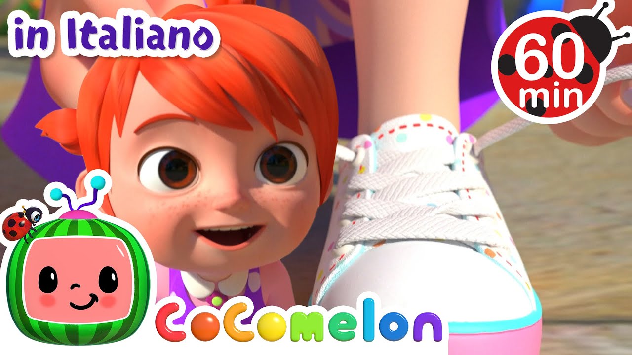 Allacciamo le scarpe | CoComelon Italiano - Canzoni per Bambini