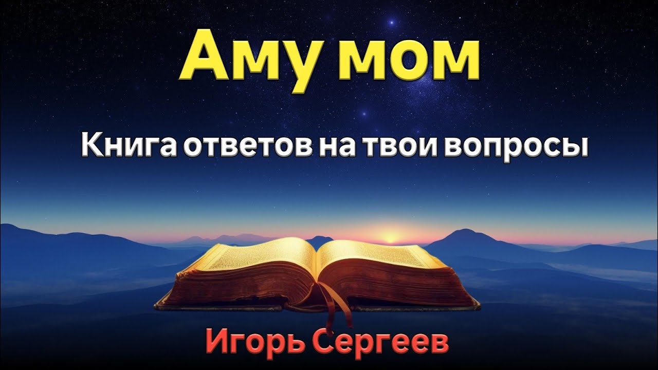 Аму Мом. Книга ответов на твои вопросы. Читает: Игорь Сергеев