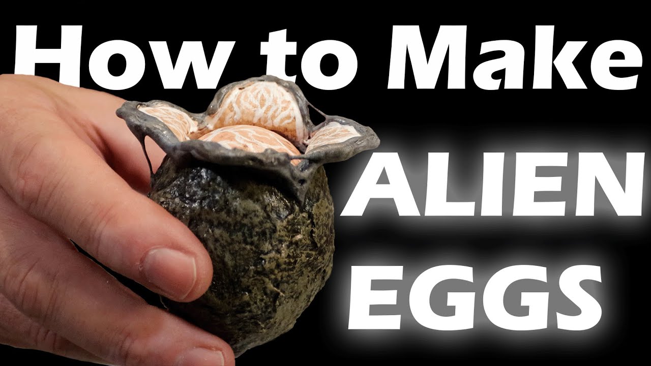 How To Make XENOMORPH Eggs From The Movie ALIEN