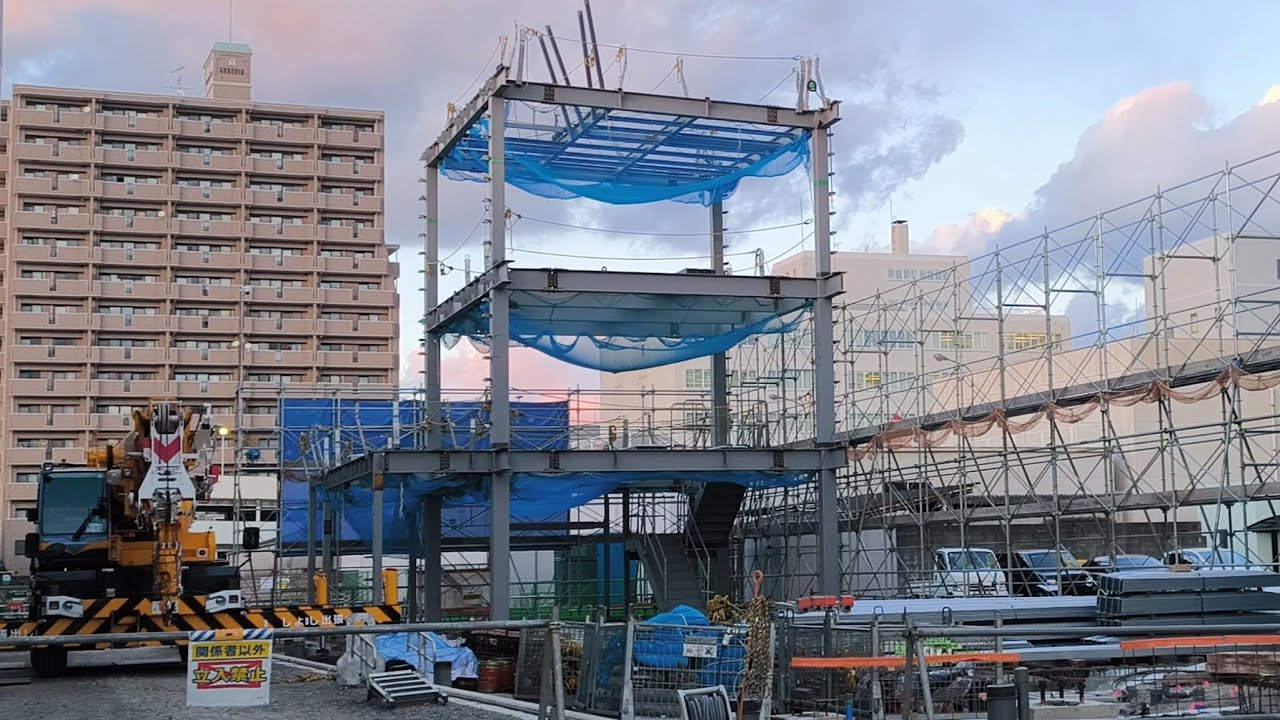 新JR松山駅周辺再開発状況 2026年(令和8年)1月下旬