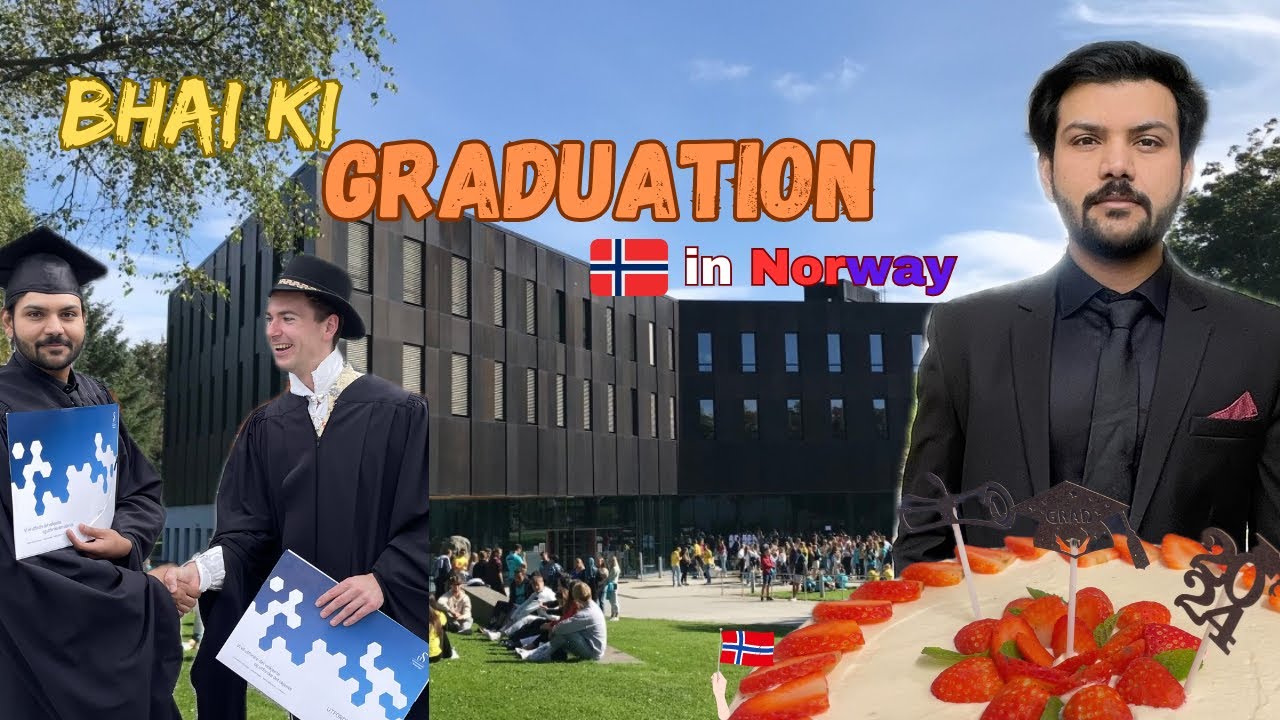 Bary Bhai ki Graduation in Norway 🇳🇴 | Eid | birthday celebration #pakistaniineurope #punjabi #vlogs