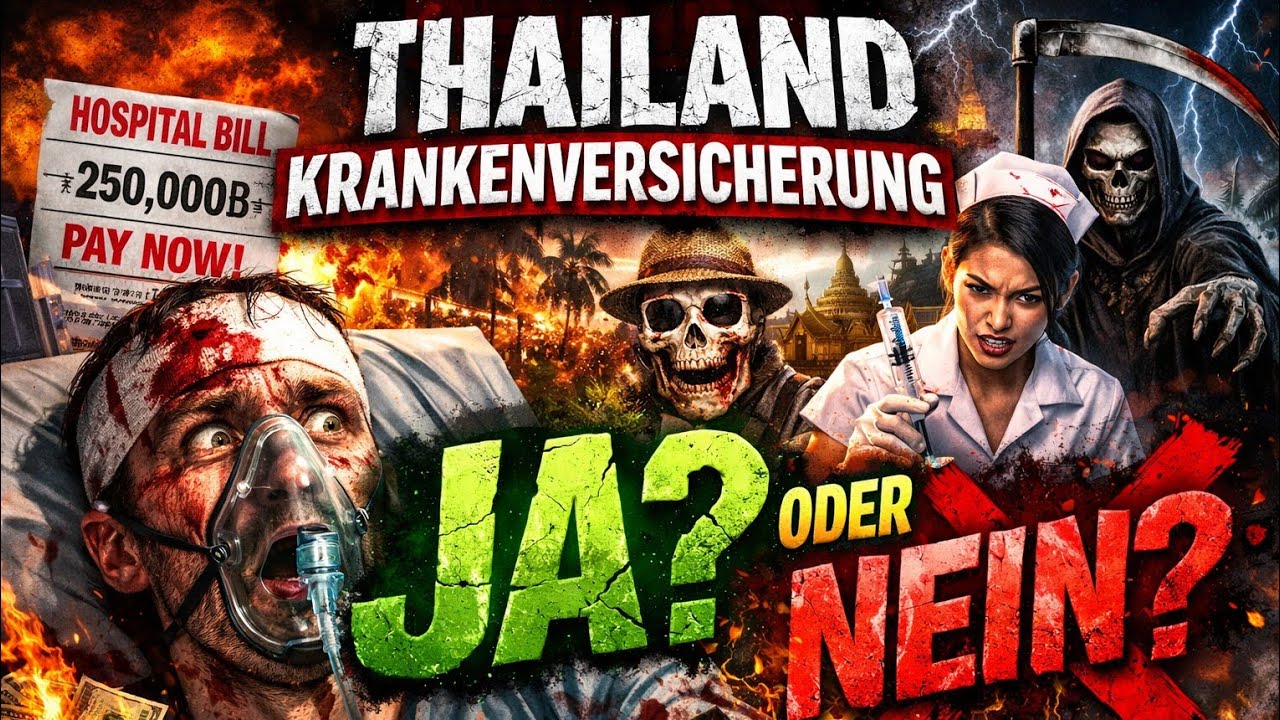 Krankenversicherung in Thailand – unsere Entscheidung schockiert viele 🇹🇭💥